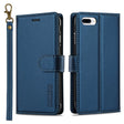 For iPhone 7 Plus / 8 Plus LC.IMEEKE L2 Series Detachable Magsafe PU Phone Case with Lanyard(Blue) - More iPhone Cases by LC.IMEEKE | Online Shopping South Africa | PMC TechLife | Buy Now Pay Later Mobicred