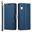 For iPhone XR LC.IMEEKE L2 Series Detachable Magsafe PU Phone Case with Lanyard(Blue) - More iPhone Cases by LC.IMEEKE | Online Shopping South Africa | PMC TechLife | Buy Now Pay Later Mobicred