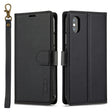 For iPhone XS Max LC.IMEEKE L2 Series Detachable Magsafe PU Phone Case with Lanyard(Black) - More iPhone Cases by LC.IMEEKE | Online Shopping South Africa | PMC TechLife | Buy Now Pay Later Mobicred