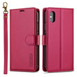 For iPhone XS Max LC.IMEEKE L2 Series Detachable Magsafe PU Phone Case with Lanyard(Red) - More iPhone Cases by LC.IMEEKE | Online Shopping South Africa | PMC TechLife | Buy Now Pay Later Mobicred