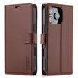 For iPhone 16 Pro LC.IMEEKE L2 Series Detachable Magsafe PU Phone Case with Lanyard(Brown) - iPhone 16 Pro Cases by LC.IMEEKE | Online Shopping South Africa | PMC TechLife | Buy Now Pay Later Mobicred