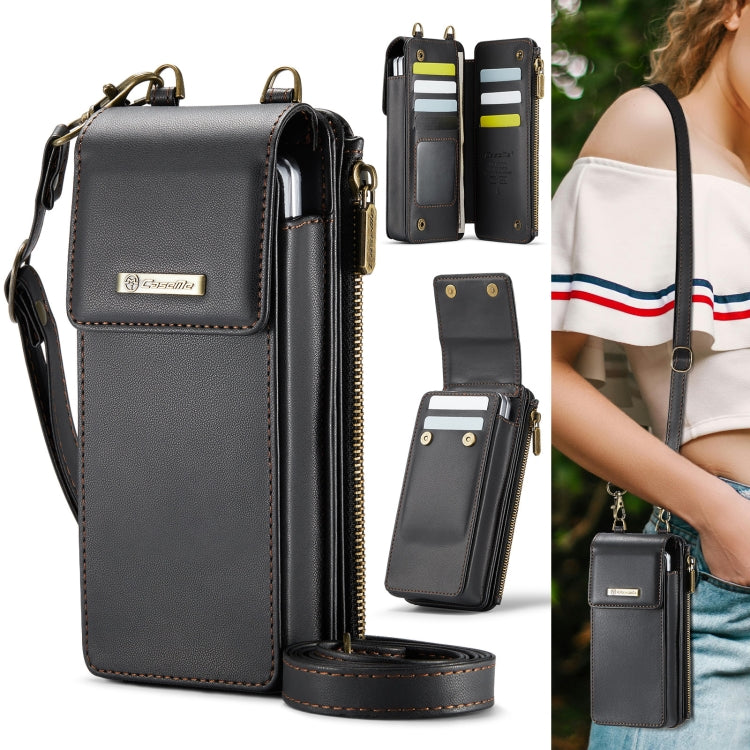 For Samsung Z Fold Series CaseMe Me50 Mini Lanyard Universal Bag(Black) - free shipping - PMC Jewellery - Order now!