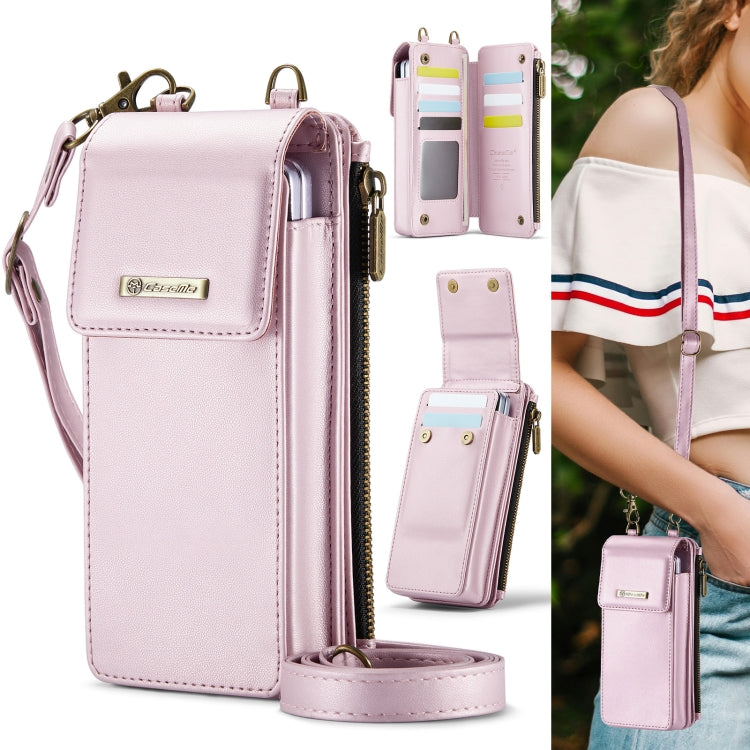 For Samsung Z Fold Series CaseMe Me50 Mini Lanyard Universal Bag(Pink) - free shipping - PMC Jewellery - Order now!