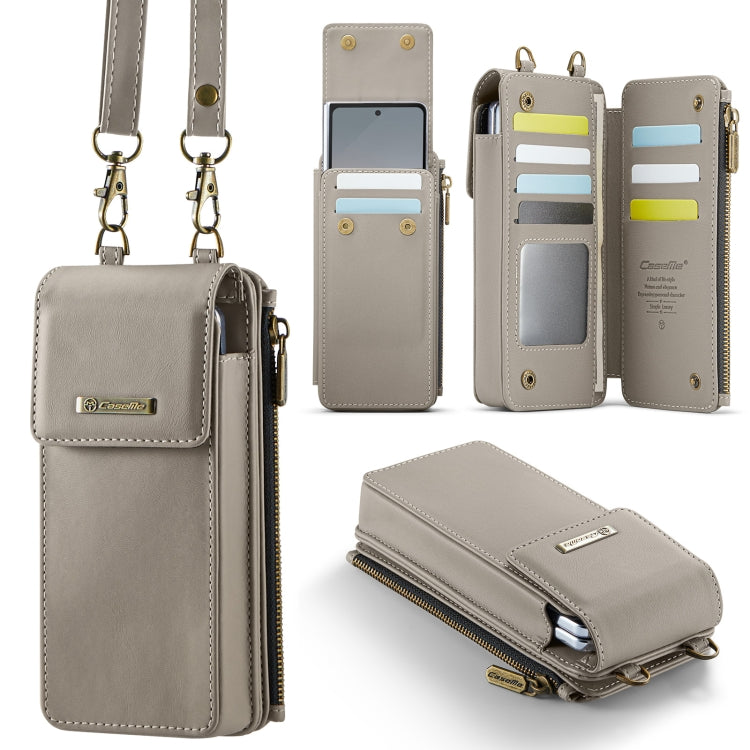 For Samsung Z Fold Series CaseMe Me50 Mini Lanyard Universal Bag(Khaki) - free shipping - PMC Jewellery - Order now!