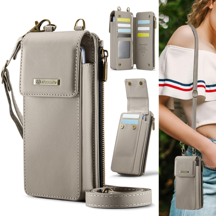 For Samsung Z Fold Series CaseMe Me50 Mini Lanyard Universal Bag(Khaki) - free shipping - PMC Jewellery - Order now!