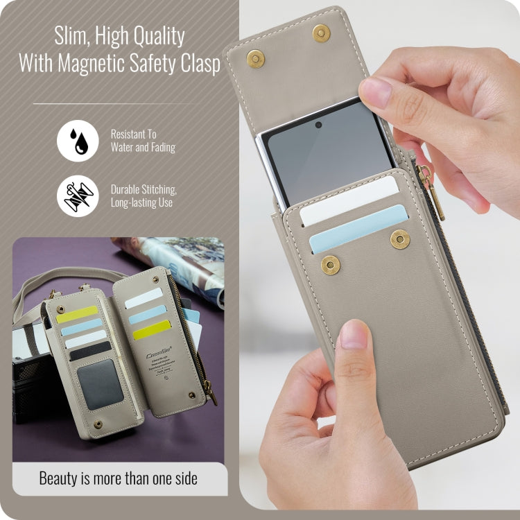 For Samsung Z Fold Series CaseMe Me50 Mini Lanyard Universal Bag(Khaki) - free shipping - PMC Jewellery - Order now!