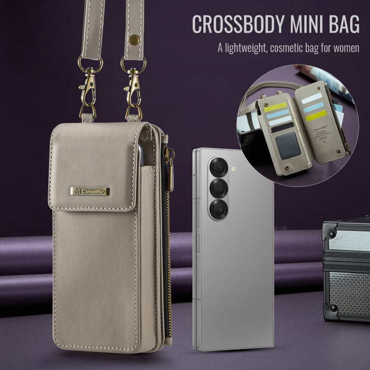 For Samsung Z Fold Series CaseMe Me50 Mini Lanyard Universal Bag(Khaki) - free shipping - PMC Jewellery - Order now!