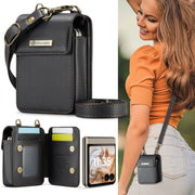For Motorola Razr Series CaseMe Me50 Mini Lanyard Universal Bag(Black)
