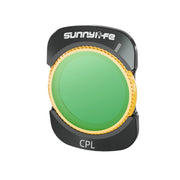 For DJI Osmo Pocket 3 Sunnylife Camera Lens Magnetic Metal Filter, No Impact On Gimbal Reset, Filter:CPL