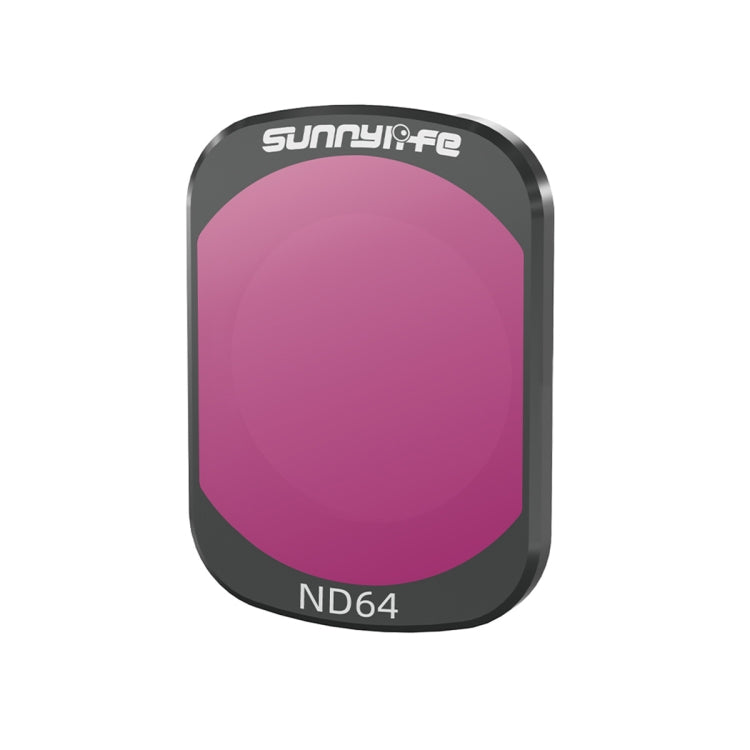 For DJI Osmo Pocket 3 Sunnylife Camera Lens Magnetic Metal Filter, No Impact On Gimbal Reset, Filter:ND64