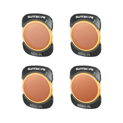 For DJI Osmo Pocket 3 Sunnylife Camera Lens Magnetic Metal Filter, No Impact On Gimbal Reset, Filter:4 in 1 ND8-64PL - free shipping - PMC Jewellery - Order now!