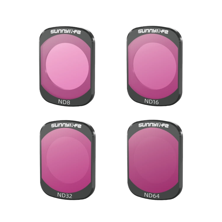 For DJI Osmo Pocket 3 Sunnylife Camera Lens Magnetic Metal Filter, No Impact On Gimbal Reset, Filter:4 in 1 ND8-64 - free shipping - PMC TechLife - Order now!