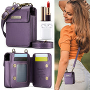 CaseMe Me50 Mini Universal Bag for Apple and Samsung Headphones + Lipstick(Purple)