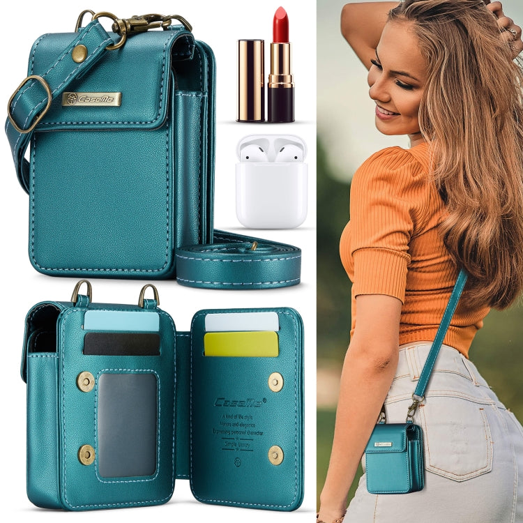 CaseMe Me50 Mini Universal Bag for Apple and Samsung Headphones + Lipstick(Green)