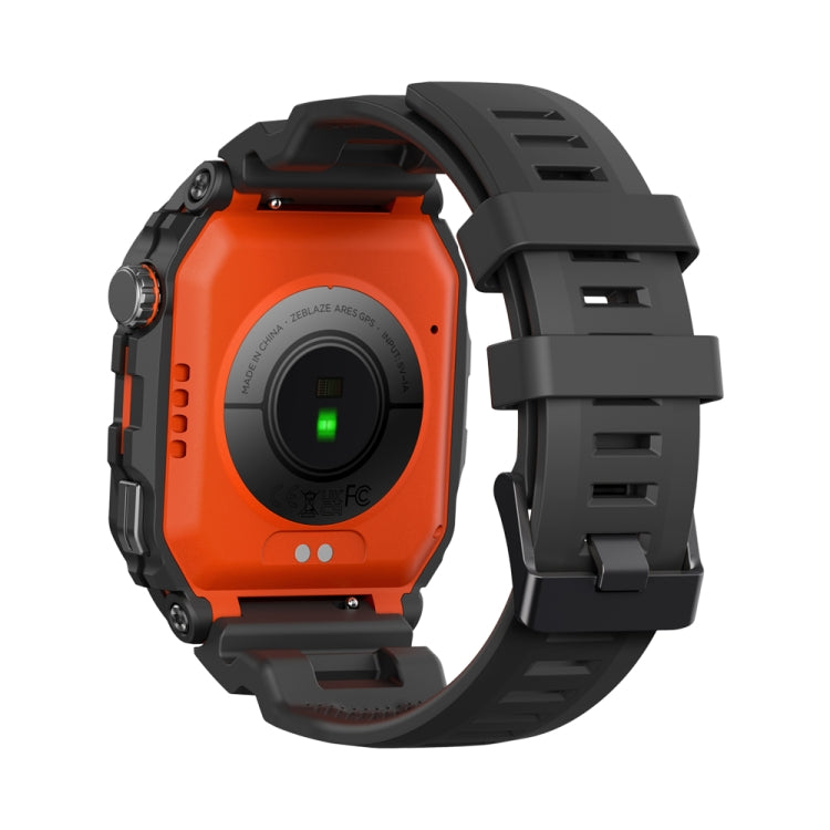 Zeblaze Ares GPS Rugged GPS Smart Watch, Support Heart Rate / Pulse Ox Blood Oxygen(Lava Black) - free shipping - PMC Jewellery - Order now!