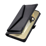 For Samsung Galaxy S25+ 5G Wallet Multi-card Slot Leather Phone Case with Lanyard(Black)