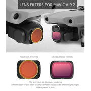 Sunnylife AIR2-FI9281 For DJI Mavic Air 2 ND8 Coating Film Lens Filter