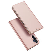For Samsung Galaxy A16 5G DUX DUCIS Skin Pro Series Flip Leather Phone Case(Pink)