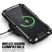 For iPhone 16 R-JUST Life Water-resistant Dustproof Shockproof Phone Case(Black)