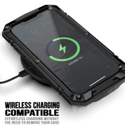 For iPhone 16e R-JUST Life Water-resistant Dustproof Shockproof Phone Case(Black)