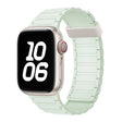 For Apple Watch SE 44mm Tri-beads Magnetic Hoop Silicone Watch Band(Light Mint) - free shipping - PMc TechLife - Order now!
