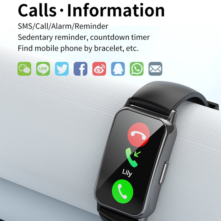 CY22 1.47 inch Silicone Strap IP67 Waterproof Smart Watch, Support Heart Rate / Blood Pressure(Black) - Smart Watches by PMC TechLife | Online Shopping South Africa | PMC TechLife | Buy Now Pay Later Mobicred