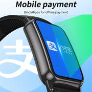 CY22 1.47 inch Silicone Strap IP67 Water-resistant Smart Watch, Support Heart Rate / Blood Pressure(Black)