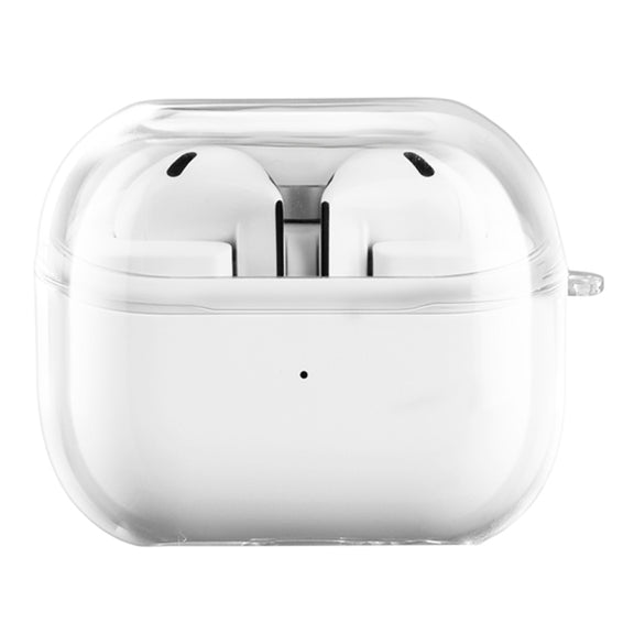For Samsung Galaxy Buds 3 Shockproof PC Bluetooth Earphone Protective Case(Transparent)