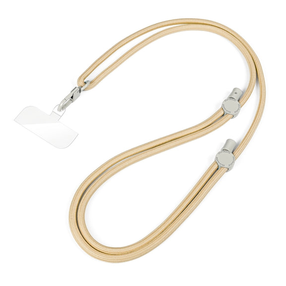 DUX DUCIS Plaz Crossbody Neck Strap Anti-lost Phone Lanyard(Glaze Yellow)