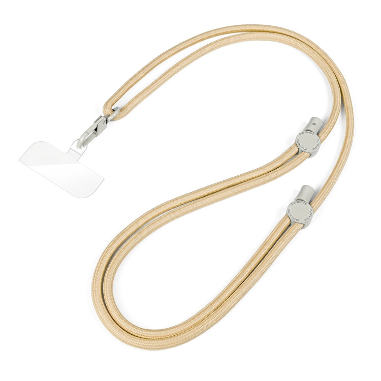 DUX DUCIS Plaz Crossbody Neck Strap Anti-lost Phone Lanyard(Glaze Yellow)