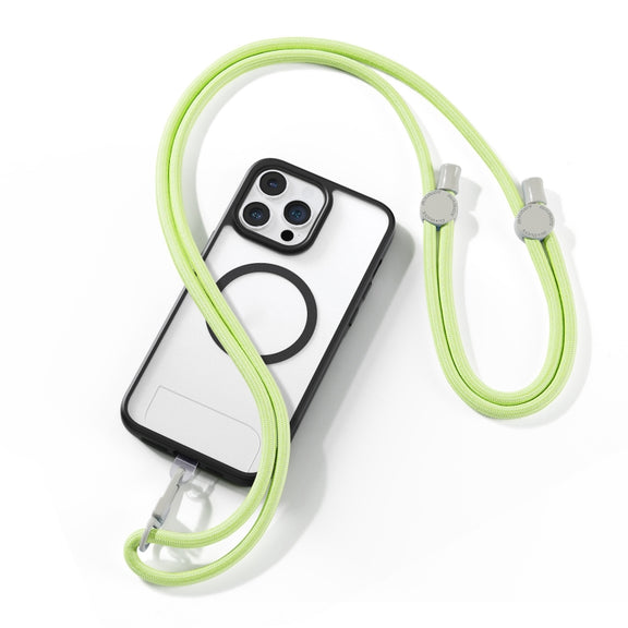DUX DUCIS Plaz Crossbody Neck Strap Anti-lost Phone Lanyard(Green Yellow)