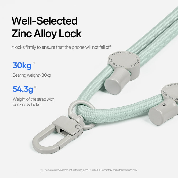 DUX DUCIS Plaz Crossbody Neck Strap Anti-lost Phone Lanyard(Light Green) - free shipping - PMC Jewellery - Order now!