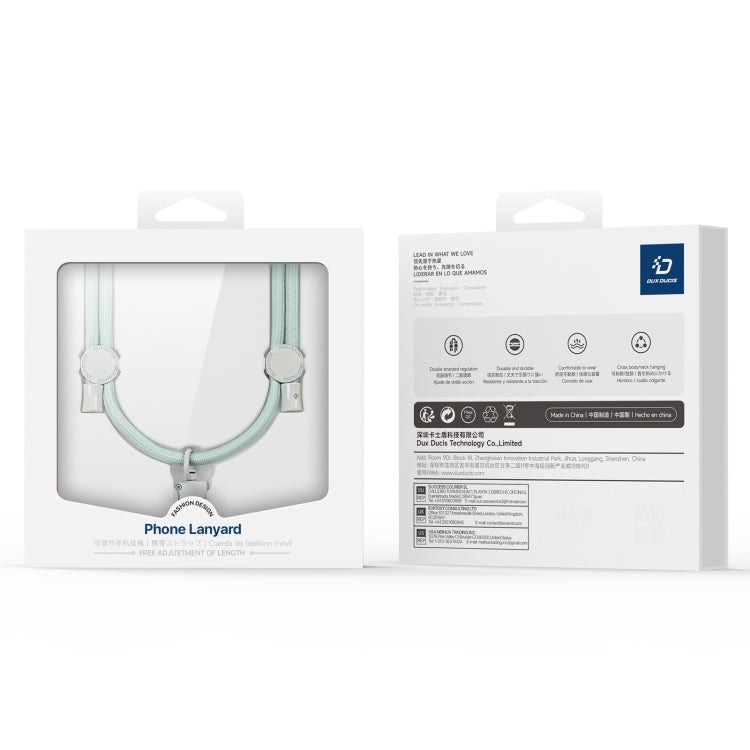 DUX DUCIS Plaz Crossbody Neck Strap Anti-lost Phone Lanyard(Light Green) - free shipping - PMC Jewellery - Order now!