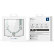 DUX DUCIS Plaz Crossbody Neck Strap Anti-lost Phone Lanyard(Light Green)