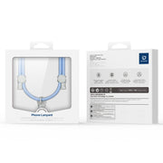 DUX DUCIS Plaz Crossbody Neck Strap Anti-lost Phone Lanyard(Sky Blue)