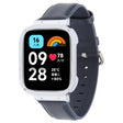 For Redmi Watch 3 Lite Metal Frame Integrated Genuine Leather Watch Band(Dark Blue) - Watch Bands by PMc TechLife | Online Shopping South Africa | PMc TechLife | Buy Now Pay Later Mobicred