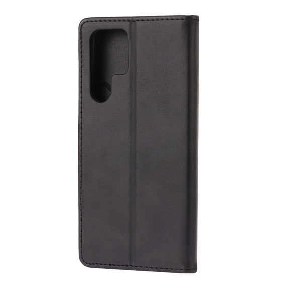 For Samsung Galaxy S25 Ultra 5G Embossed Happy Cat Pattern Flip Leather Phone Case(Black)
