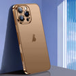 For iPhone 16 Pro SULADA Natural Color Series Electroplating Frosted TPU Phone Case(Gold) - iPhone 16 Pro Cases by SULADA | Online Shopping South Africa | PMC TechLife | Buy Now Pay Later Mobicred