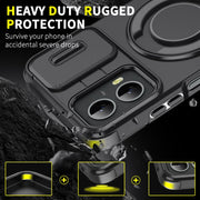 For Motorola Moto G 5G 2024 Sliding Camshield Ring Holder Phone Case(Blue)