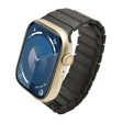 For Apple Watch Series 9 41mm Single Bead Magnetic Stainless Steel Watch Band(Black) - free shipping - PMc TechLife - Order now!