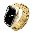 For Apple Watch Series 7 45mm Single Bead Magnetic Stainless Steel Watch Band(Gold) - free shipping - PMc TechLife - Order now!