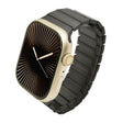 For Apple Watch Series 10 46mm Single Bead Magnetic Stainless Steel Watch Band(Black) - Watch Bands by PMc TechLife | Online Shopping South Africa | PMc TechLife | Buy Now Pay Later Mobicred