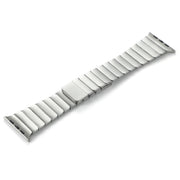 For Apple Watch Series 10 46mm Single Bead Magnetic Stainless Steel Watch Band(Silver)