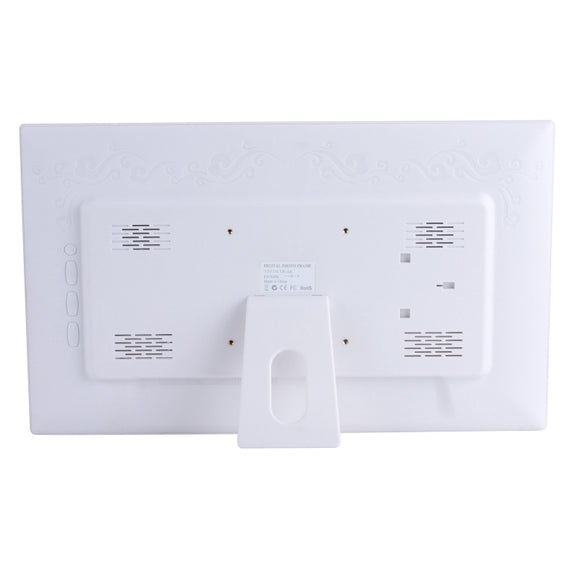 18.5 inch IPS Screen Digital Photo Frame, Plug Type:US Plug(White)