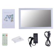 18.5 inch IPS Screen Digital Photo Frame, Plug Type:US Plug(White)