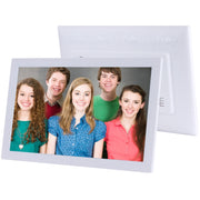 18.5 inch IPS Screen Digital Photo Frame, Plug Type:EU Plug(White)