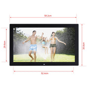 23.6 inch LED Screen Digital Photo Frame, Plug Type:US Plug(Black)
