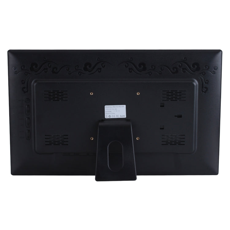 23.6 inch LED Screen Digital Photo Frame, Plug Type:US Plug(Black)