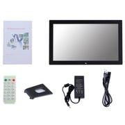 23.6 inch LED Screen Digital Photo Frame, Plug Type:US Plug(Black)