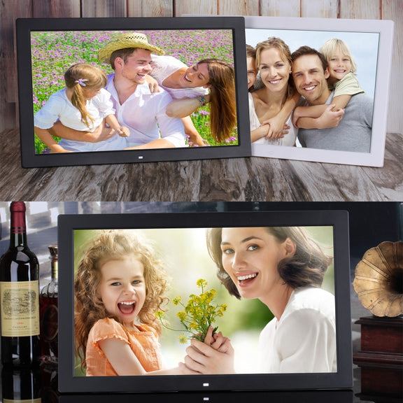 23.6 inch LED Screen Digital Photo Frame, Plug Type:US Plug(Black)